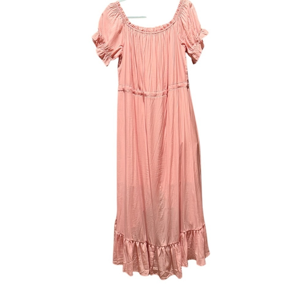 Pink Ruffle Dress - Picture 3 of 9